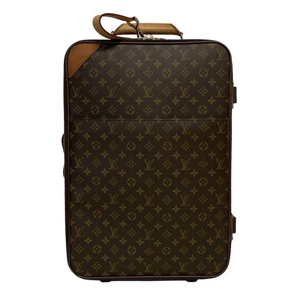 LOUIS VUITTON Pegase 60 M23250 Monogram Suitcase 730-062425 - Picture 1 of 15